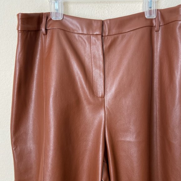 Anthropologie 3X Avec Les Filles Davina Faux Leather Culottes Shorts - Picture 3 of 8